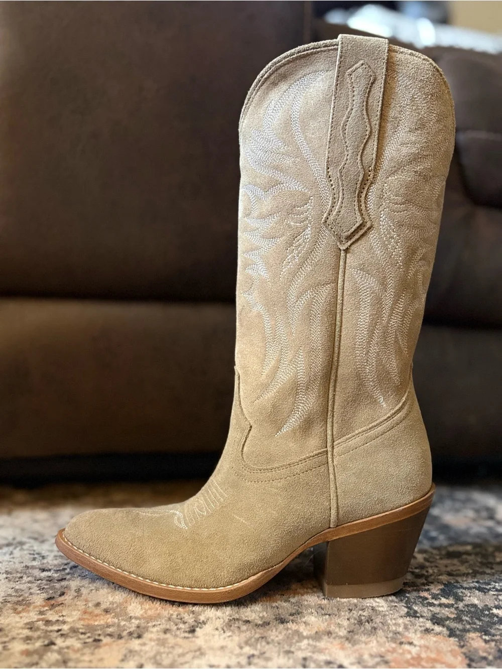 Idyllwind Tan Suede Western Boot